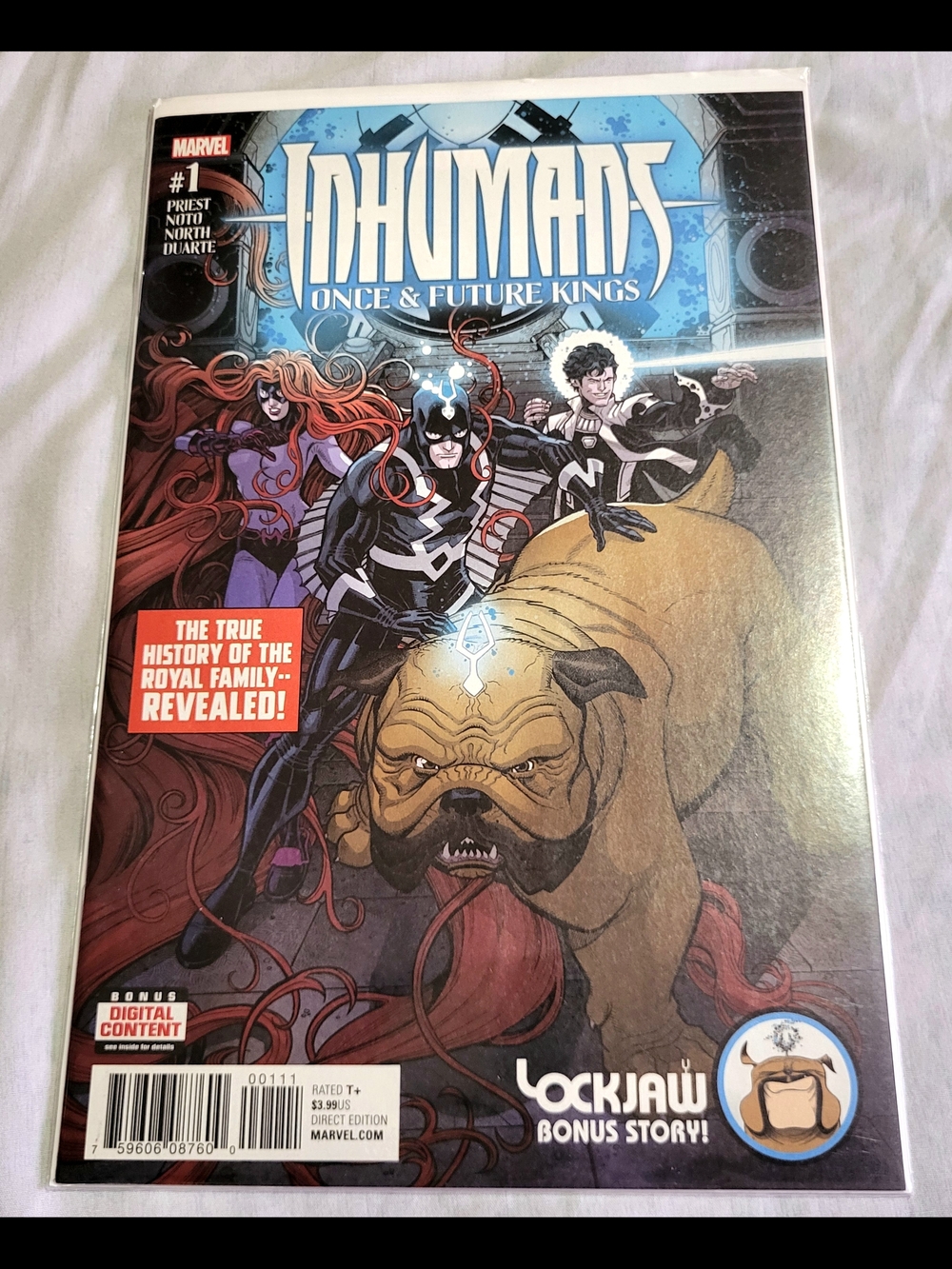 Marvel Inhumans Once & Future Kings #1 Comic